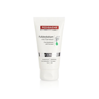 Baehr PediBaehr Fussdeobalsam Mit Farnesol Дезодоруючий бальзам для ніг із фарнезолом