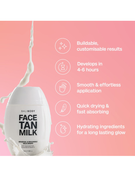 Bali Body Face Tan Milk Молочко автозагар для лица
