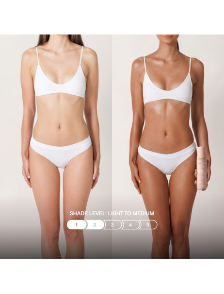 Bali Body Self Tanning Mousse Light Medium Мус автозасмага для тіла, відтінок Light Medium