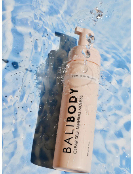 Прозорий Мус Автозагар для тіла Bali Body Clear