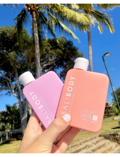 Олія для засмаги SPF6 із ароматом персика від Bali Body
