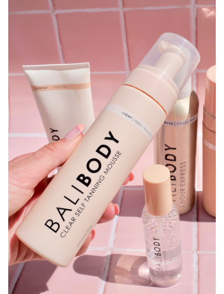 Прозора автозагар для тіла Bali Body Clear Self
