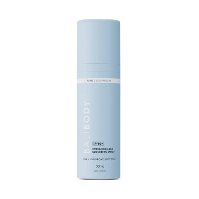 Bali Body Hydrating Face Sunscreen SPF50+ Зволожуючий сонцезахисний крем для обличчя