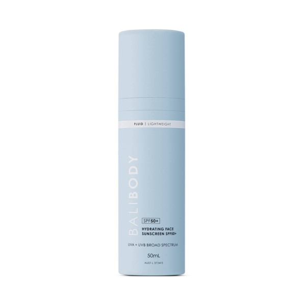 Bali Body Hydrating Face Sunscreen SPF50+ Зволожуючий сонцезахисний крем для обличчя