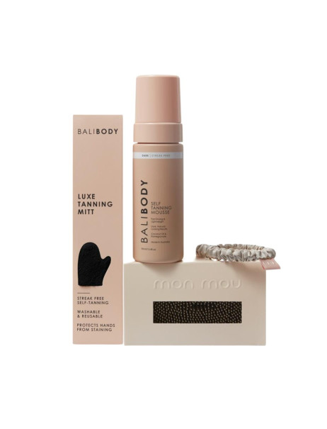 Bali Body & Mon Mou Soft Chocolate Base Set Лімітований набір для автозасмаги
