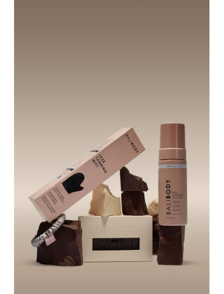 Bali Body & Mon Mou Soft Chocolate Base Set Лімітований набір для автозасмаги