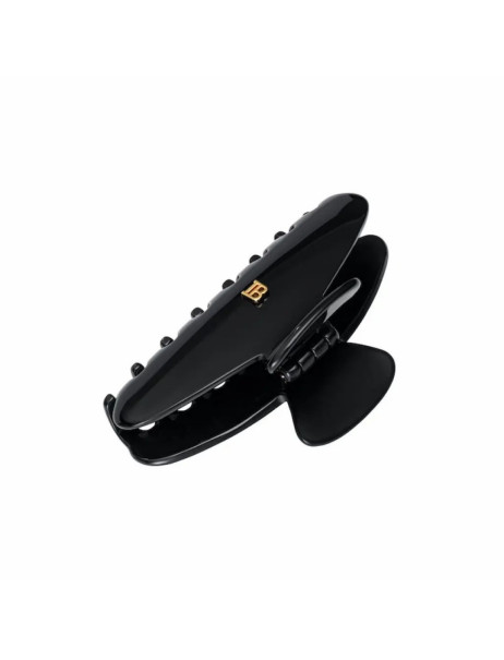 Balmain Paris Hair Couture Black Barrette (M) Черная заколка-краб (M)