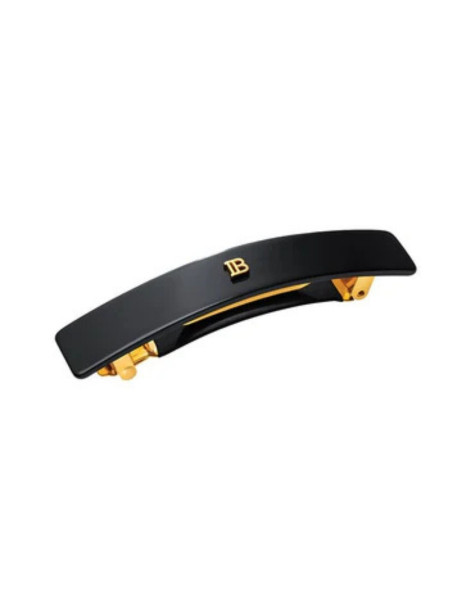 Balmain Paris Hair Couture Black Barrette Pour Cheveux (M) Черная заколка-автомат (M)