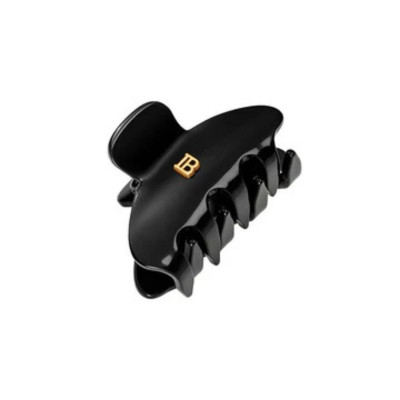 Balmain Paris Hair Couture Black Barrette (S) Черная заколка-краб (S)