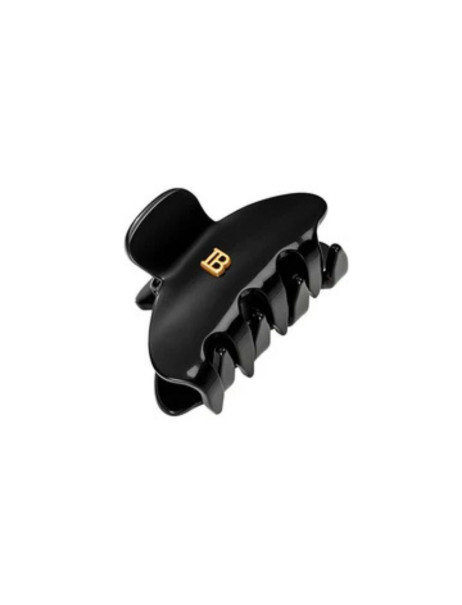 Balmain Paris Hair Couture Black Barrette (S) Черная заколка-краб (S)