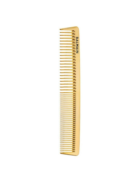 Balmain Paris Hair Couture Golden Cutting Comb Золотий гребінець для стрижки