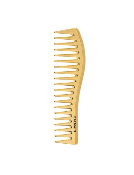 Balmain Paris Hair Couture Golden Styling Comb Золотая расческа для стайлинга