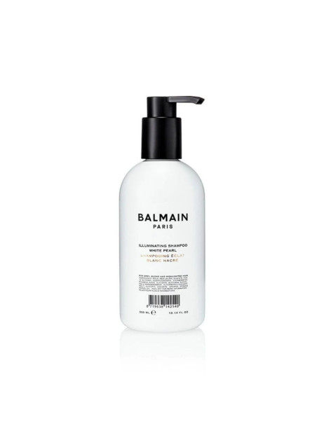 Balmain Paris Hair Couture Illuminating Shampoo White Pearl Серебряный шампунь с оттенком белой жемчужины