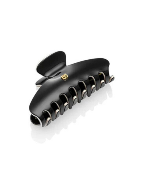 Balmain Paris Hair Couture Pince a Cheveux Black/White (M) Заколка-краб Чёрно-белая (M)