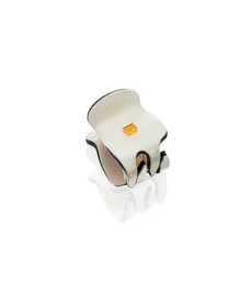 Balmain Paris Hair Couture Pince a Cheveux Extra Small White/Black (XS) Заколка-краб Бело-черная (XS) - Написать отзыв
