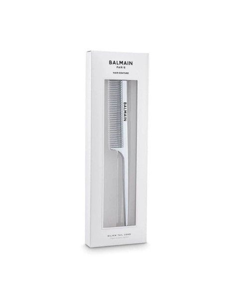 Balmain Paris Hair Couture Silver Tail Comb Срібний гребінець з довгою ручкою