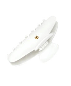 Balmain Paris Hair Couture White Barrette (L) Біла заколка-краб (L) - Написати відгук