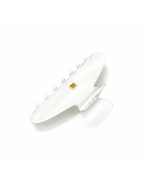 Balmain Paris Hair Couture White Barrette (M) Біла заколка-краб (M)