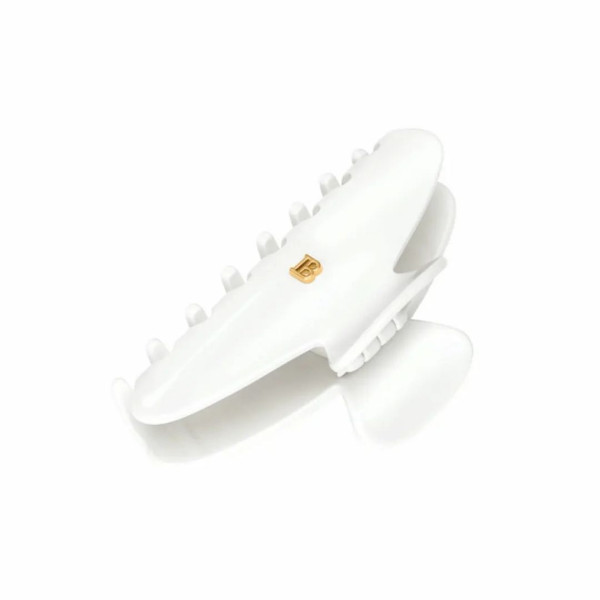 Balmain Paris Hair Couture White Barrette (M) Біла заколка-краб (M)