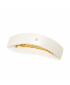 Balmain Paris Hair Couture White Barrette Pour Cheveux (L) Біла заколка-автомат (L) - Написати відгук