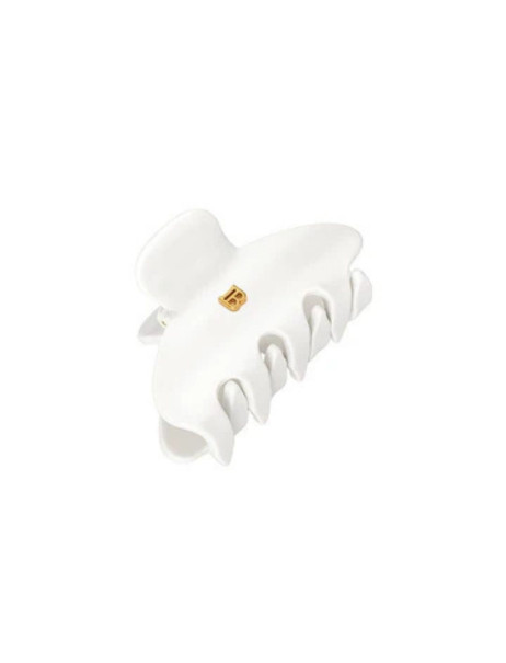 Balmain Paris Hair Couture White Barrette (S) Біла заколка-краб (S)