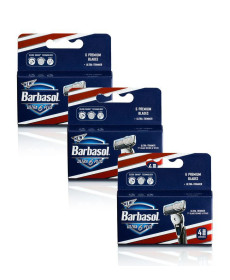 Barbasol Змінні касети для гоління шість лез 4шт. Barbasol Ultra 6 Plus - Написати відгук