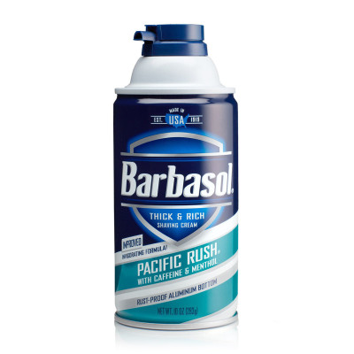 Barbasol Крем-пена для бритья Тихоокеанская свежесть  Barbasol Pacific Rush Shaving Cream