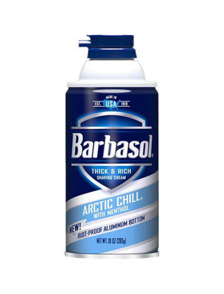 Barbasol Крем-пена для бритья Арктическая прохлада Barbasol Arctic Chill Shaving Cream 