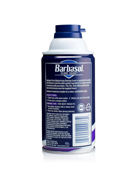 Extra Moisturizing Shaving Cream Barbasol