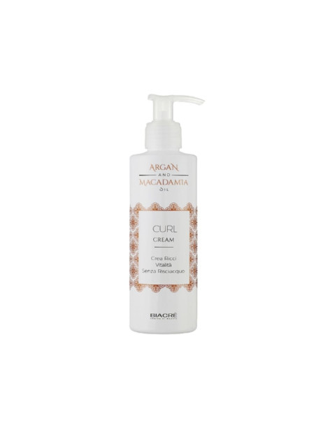 Biacre Argan and Macadamia Curl Cream Моделювальний крем для укладання кучерявого волосся Арганія та макадамія