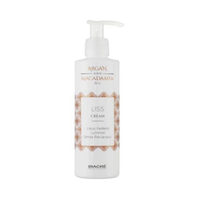 Biacre Argan and Macadamia Liss Cream Моделювальний крем для розгладжування волосся Арганія та макадамія