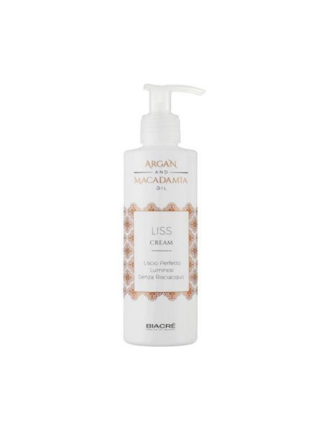 Biacre Argan and Macadamia Liss Cream Моделювальний крем для розгладжування волосся Арганія та макадамія