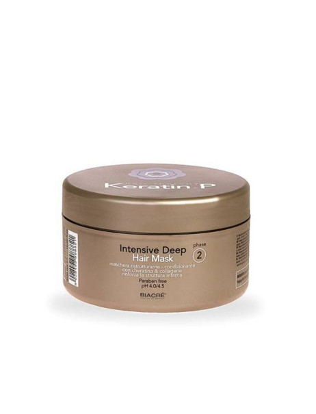 Biacre Keratin.P Intensive Deep Hair Mask Інтенсивна глибока маска для волосся (Фаза 2)