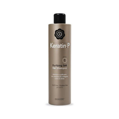 Biacre Keratin.P Purifying Soft Hair Shampoo Очищуючий м'який шампунь (Фаза 1)