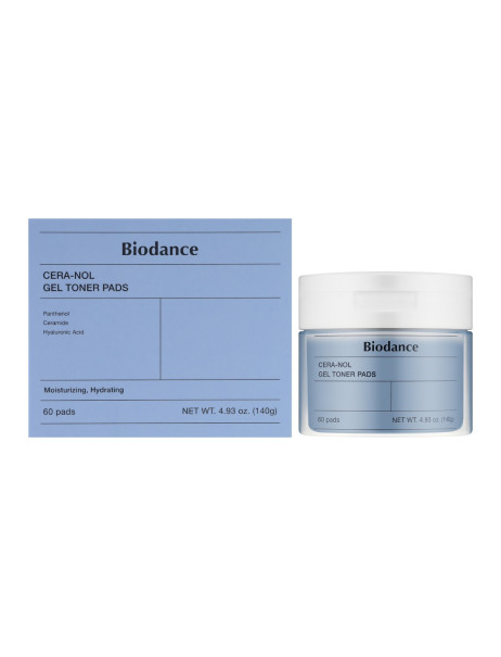 Biodance Cera-nol Gel Toner Pads Увлажняющие гелевые пэды для лица