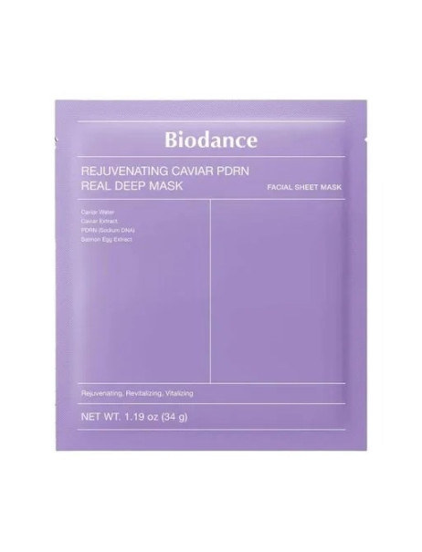 Biodance Rejuvenating Caviar PDRN Real Deep Mask Омолаживающая гидрогелевая маска из PDRN