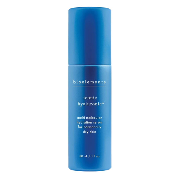 Bioelements Iconic Hyaluronic Мультимолекулярная увлажняющая и успокаивающая сыворотка для сухой кожи