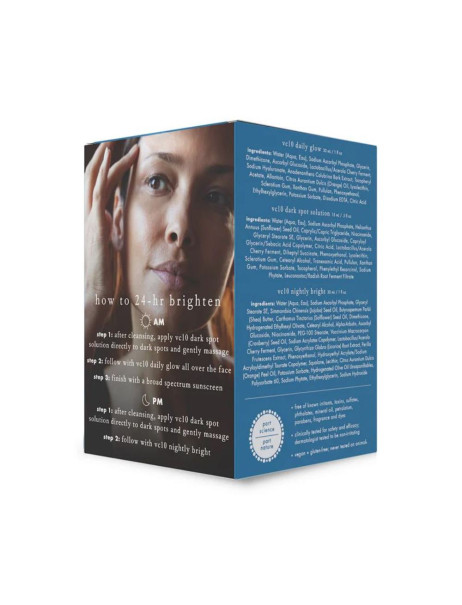 Bioelements 3-Step VC10 Brightening System Трёхэтапный набор для осветления кожи с витамином C на 24 часа