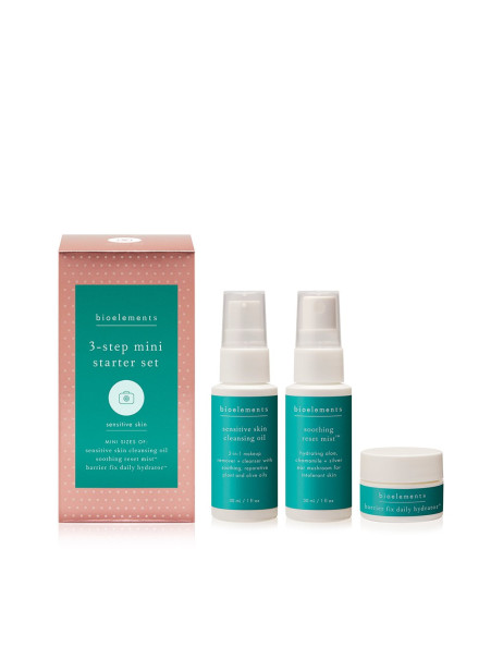 Bioelements 3 Step Mini Starter Set Sensitive Skin набор для чувствительного типа кожи