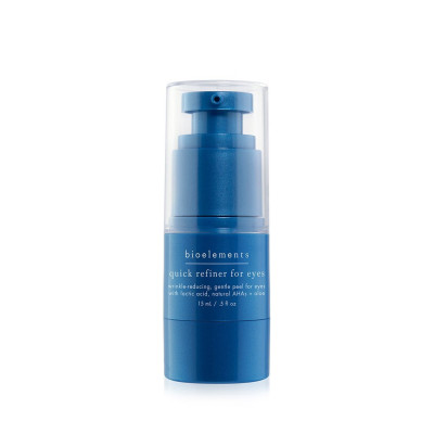 Bioelements Quick Refiner for Eyes Делікатний гель з кислотами AHA для шкіри навколо очей