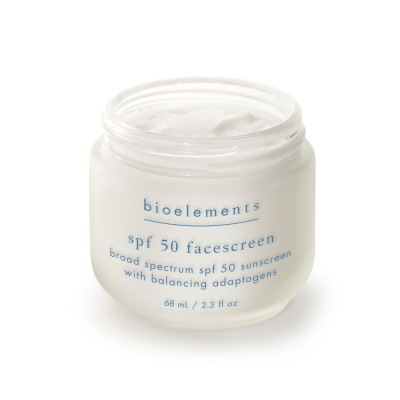 Bioelements SPF 50 FaceScreen Сонцезахисний крем для шкіри SPF 50