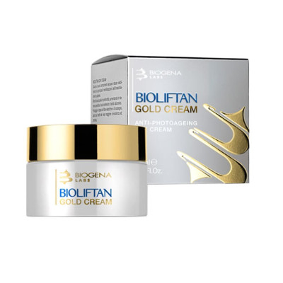 Biogena Bioliftan Gold Cream SPF30 Крем омолоджуючий з золото-пептидним комплексом