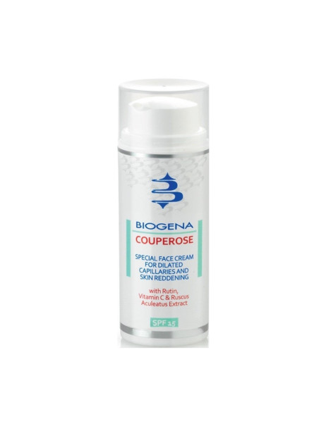 Biogena Couperose SPF 15 Денний крем для шкіри з почервонінням і розширеними капілярами