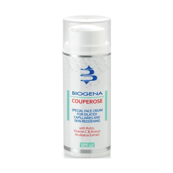 Biogena Couperose SPF 15 Денний крем для шкіри з почервонінням і розширеними капілярами