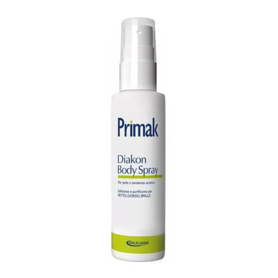 Biogena Primak Diakon Body Spray Спрей для шкіри з акне на спині, грудях, плечах