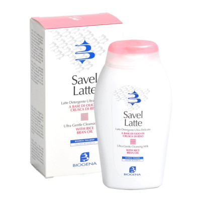 Biogena Dermo Savel Latte Cleansing Milk Молочко очищаюче з рисовими висівками