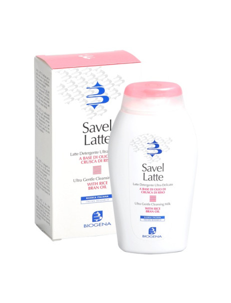 Biogena Dermo Savel Latte Cleansing Milk Молочко очищаюче з рисовими висівками