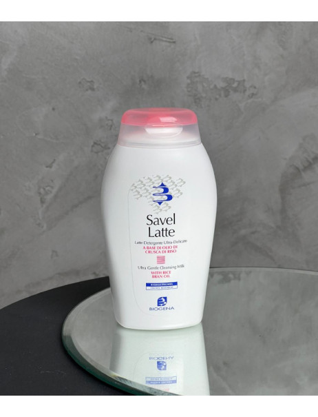 Biogena Dermo Savel Latte Cleansing Milk Молочко очищаюче з рисовими висівками