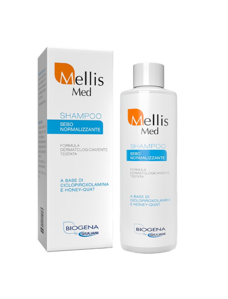 Biogena Trichology Mellis Med Shampoo Шампунь лечебно-профилактический для ухода при себорейном дерматите