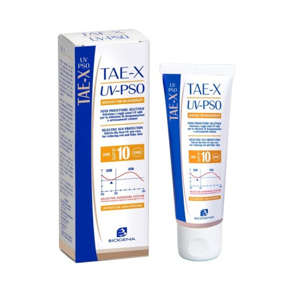 Biogena TAE X UV-PSO SPF 10 Крем сонцезахисний для шкіри з псоріазом